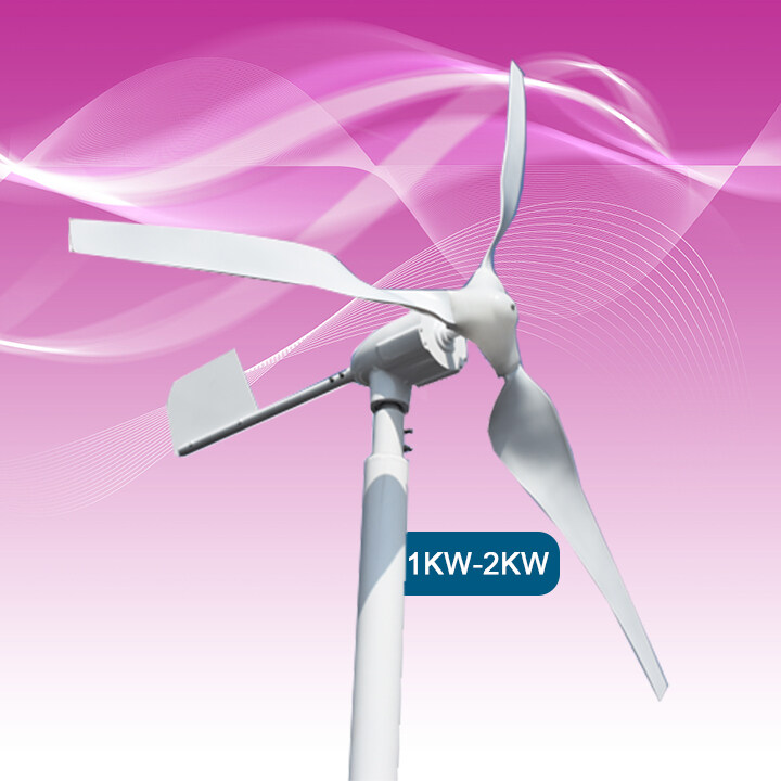 1kw 2kw 3kw 5kw 10kw 20kw windmill power plant horizontal axis wind generator wind turbine for home used