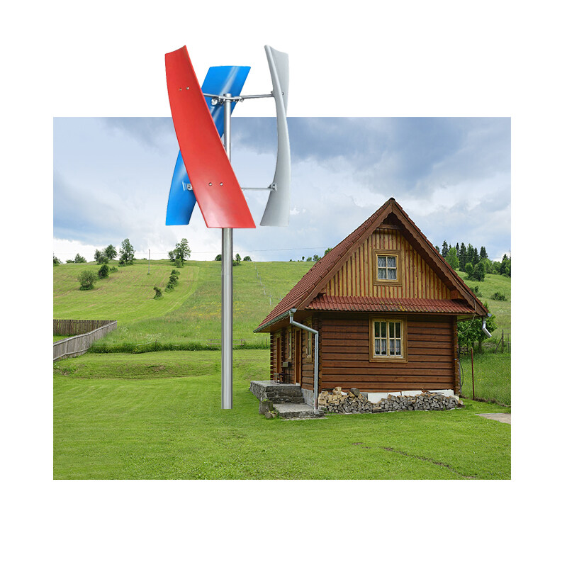 Easy Installation Vertical Axis Wind Generator 10kw 600w Wind Fan Generator/ Electric Wind Turbine Generator