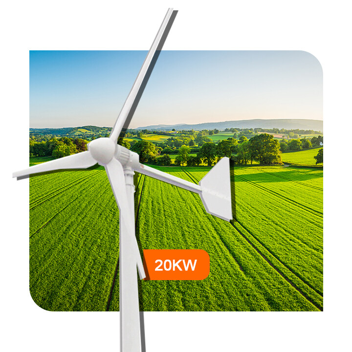 20kw Outer rotor Household/factory/power grid horizontal axis  120V/240V/380V/440Vwind turbine