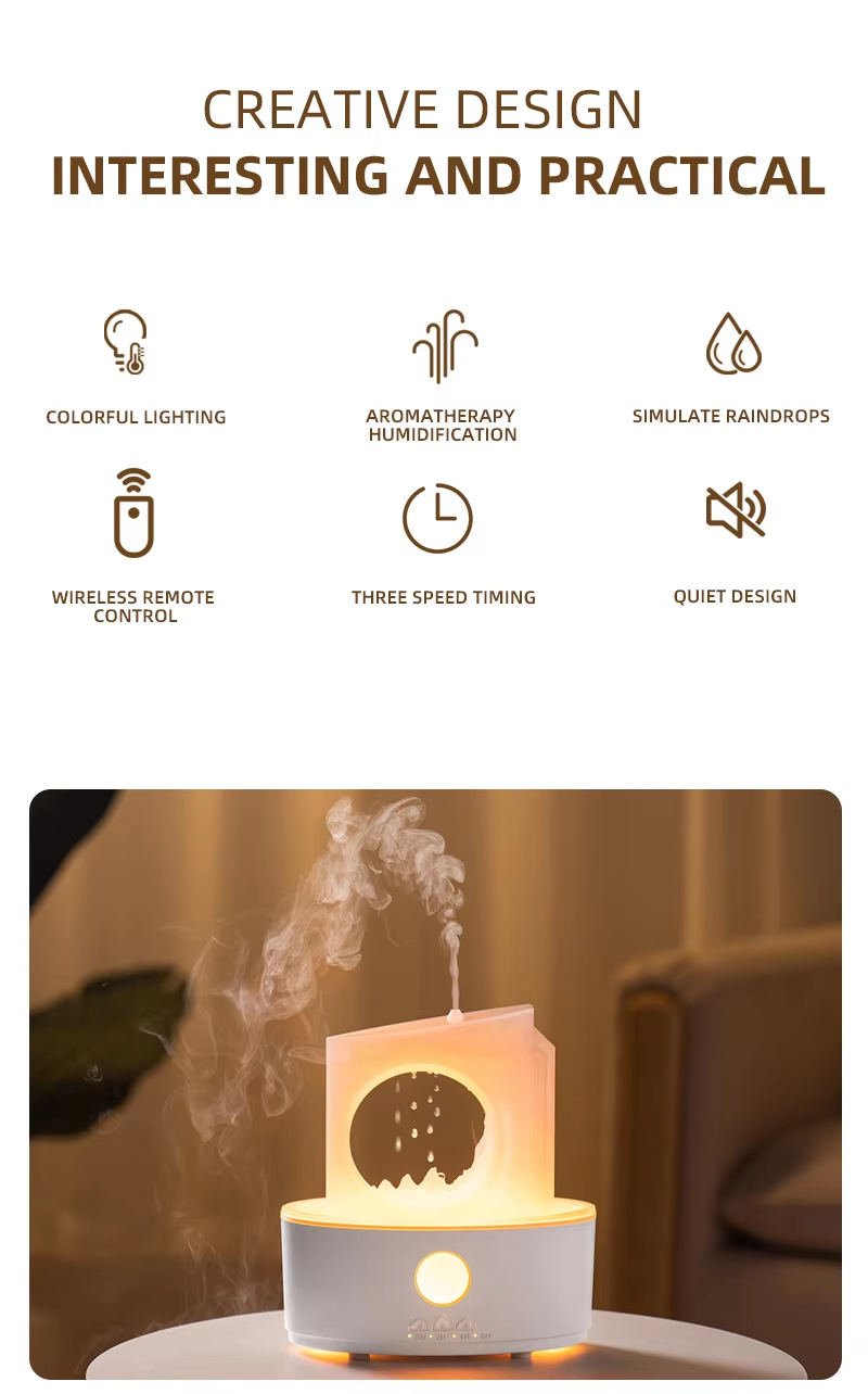 Creative design and quiet aroma diffuser