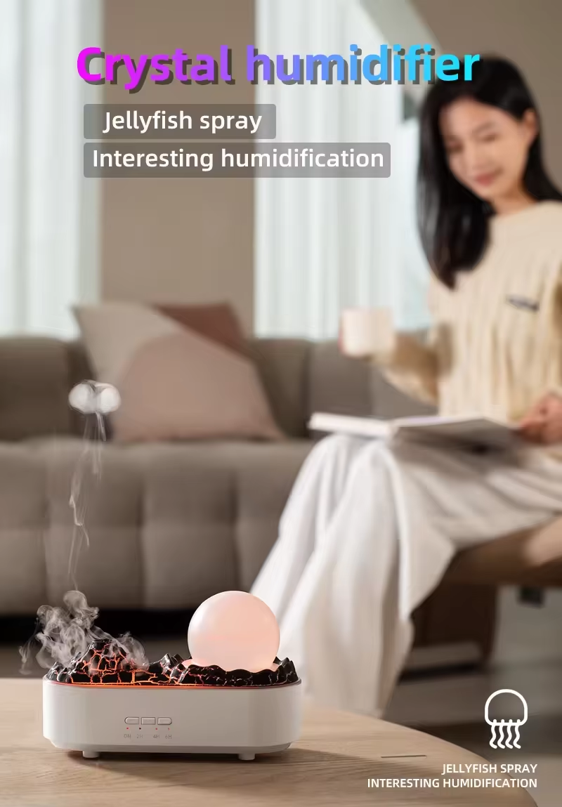 Crystal Humidifier in an Office Environment