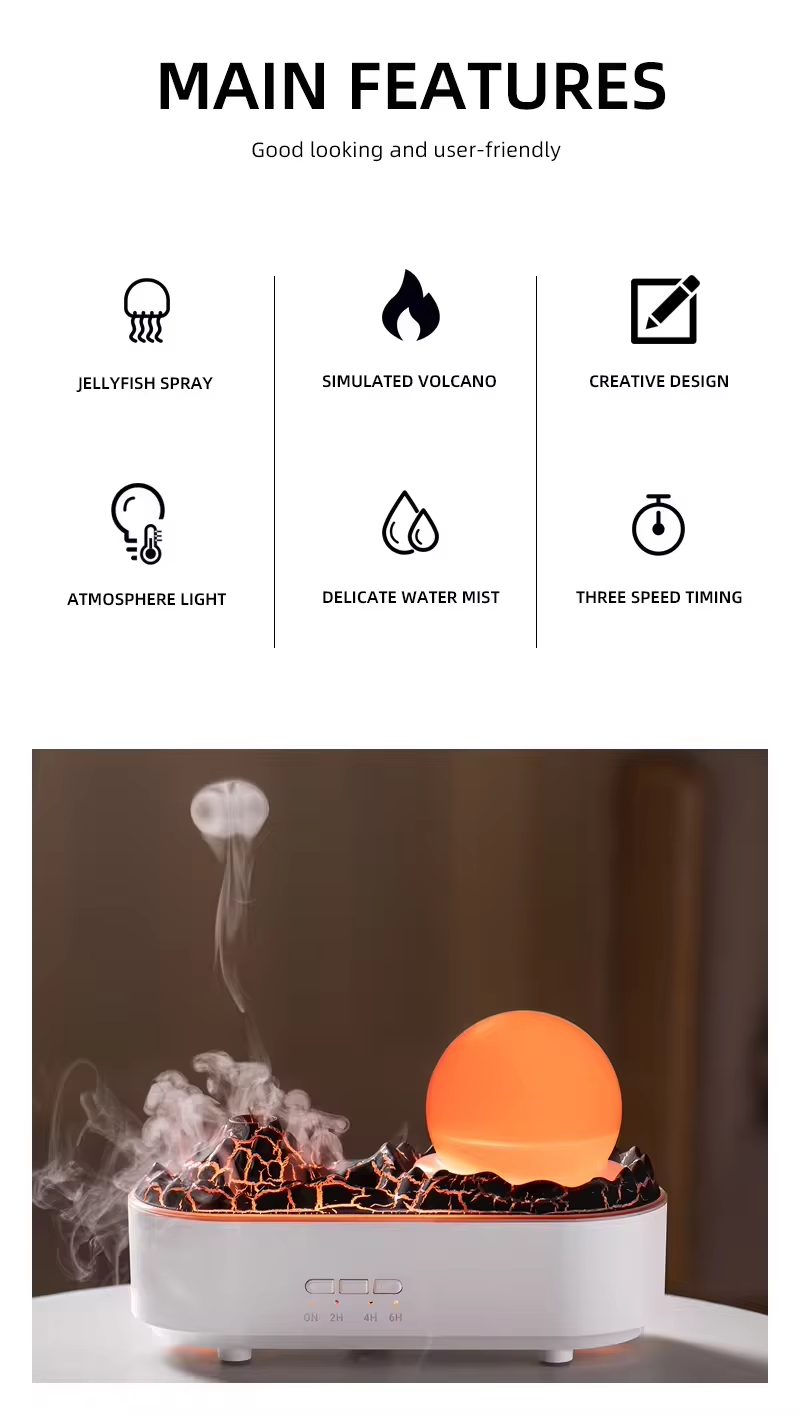 Main Features of Crystal Humidifier