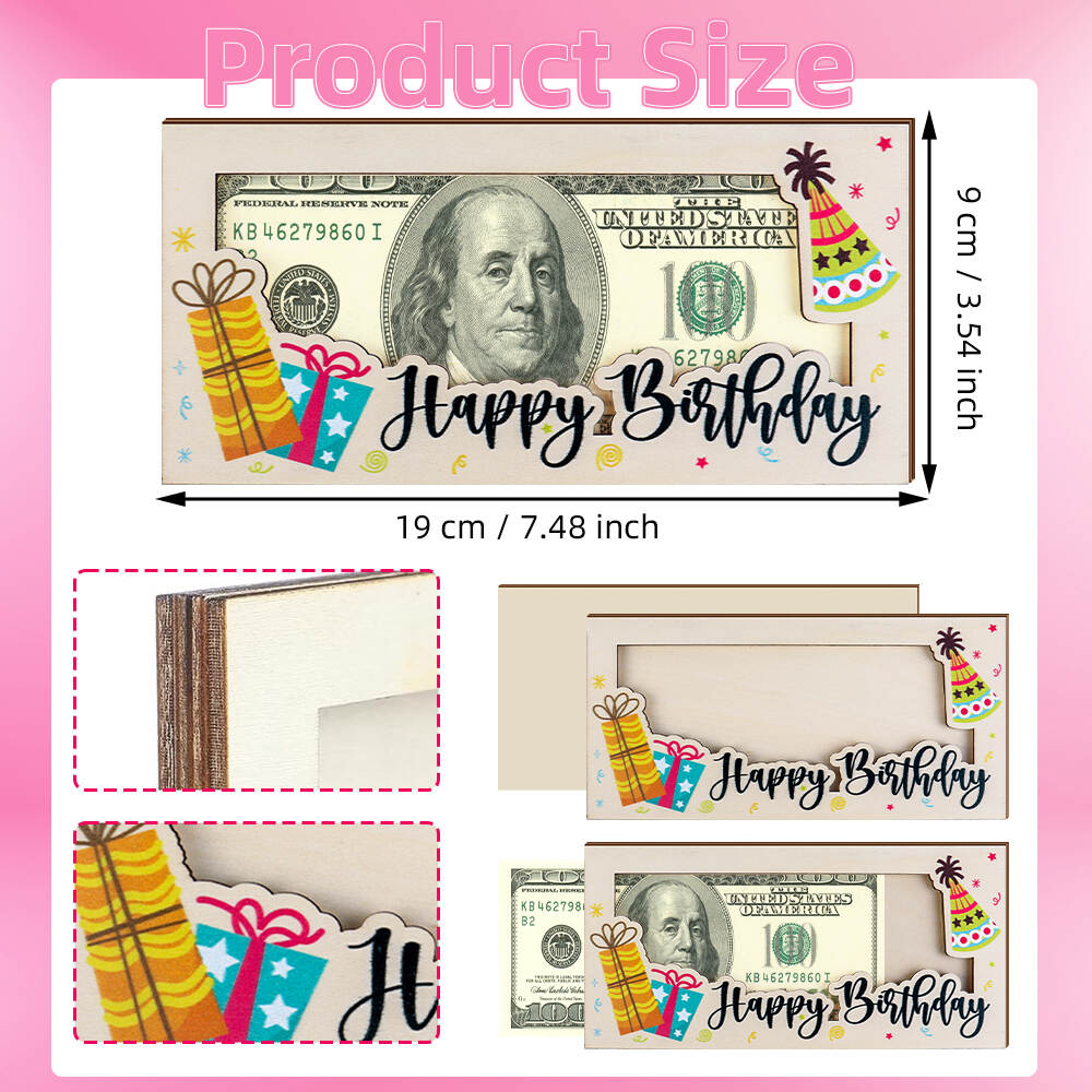 Birthday Money Gifts Holder