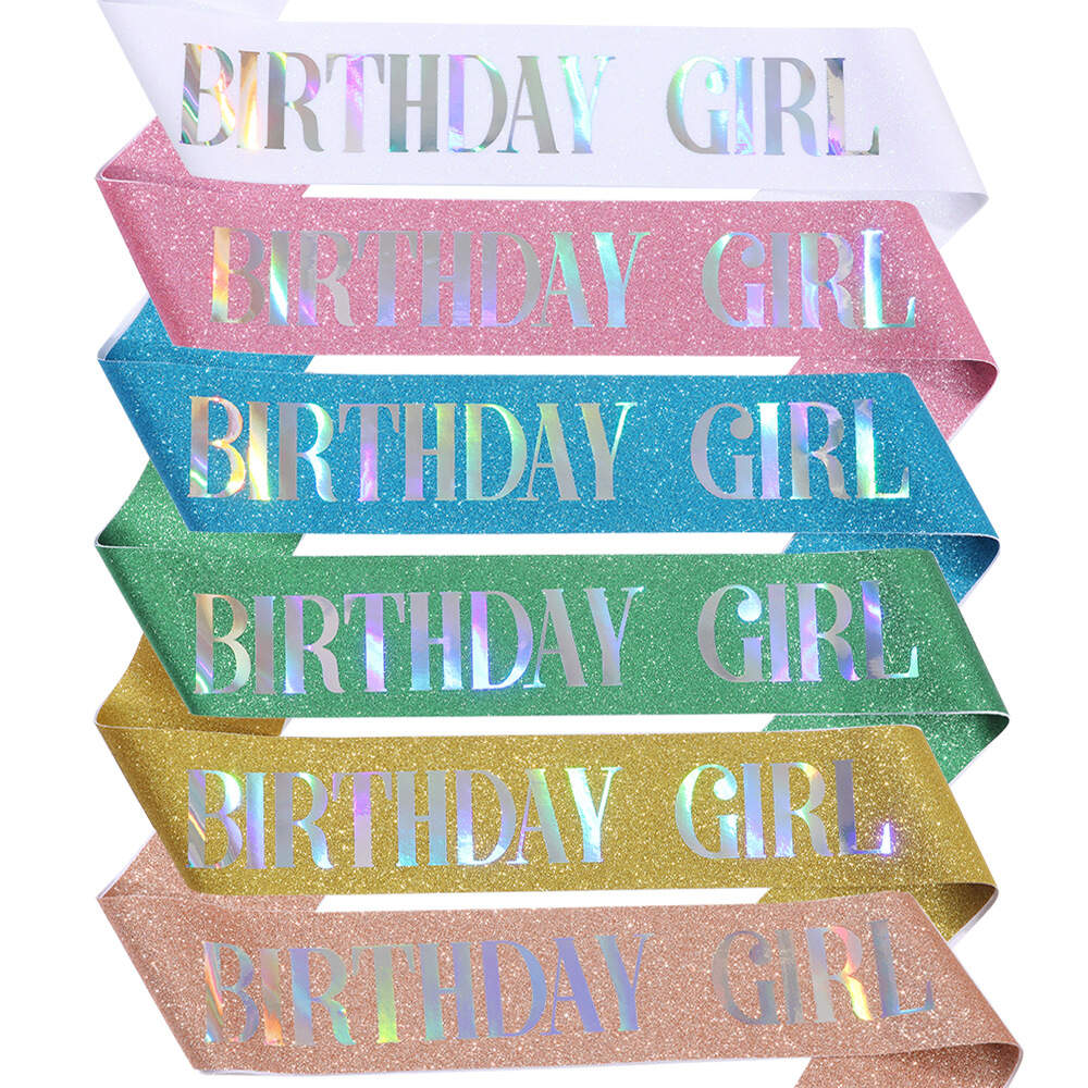 Birthday Queen Party Strap