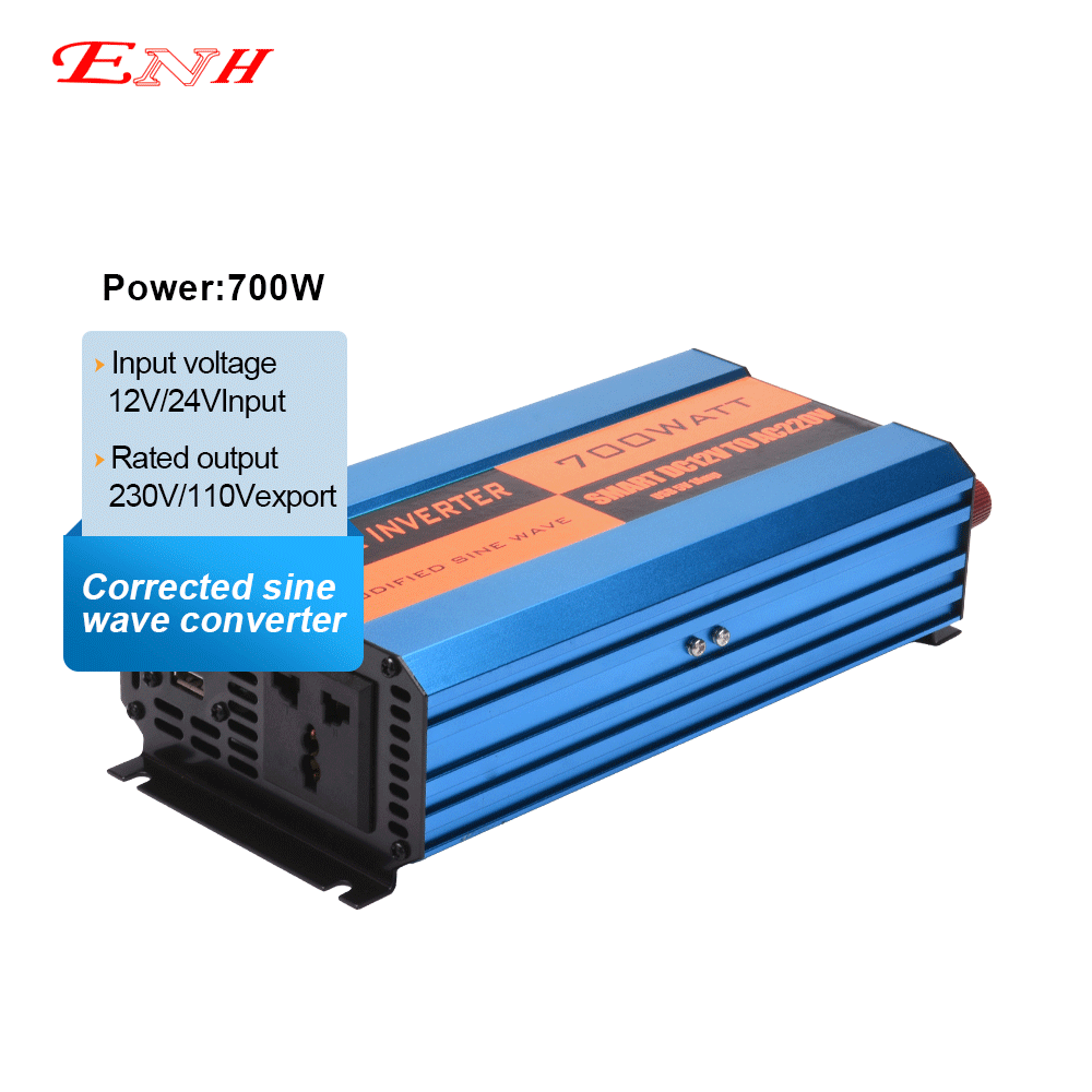 DOCS 6803L-700W Factory Direct Solar Inverter Enchi Electronics 68 Series Single Phase Correction Sine/Square Wave