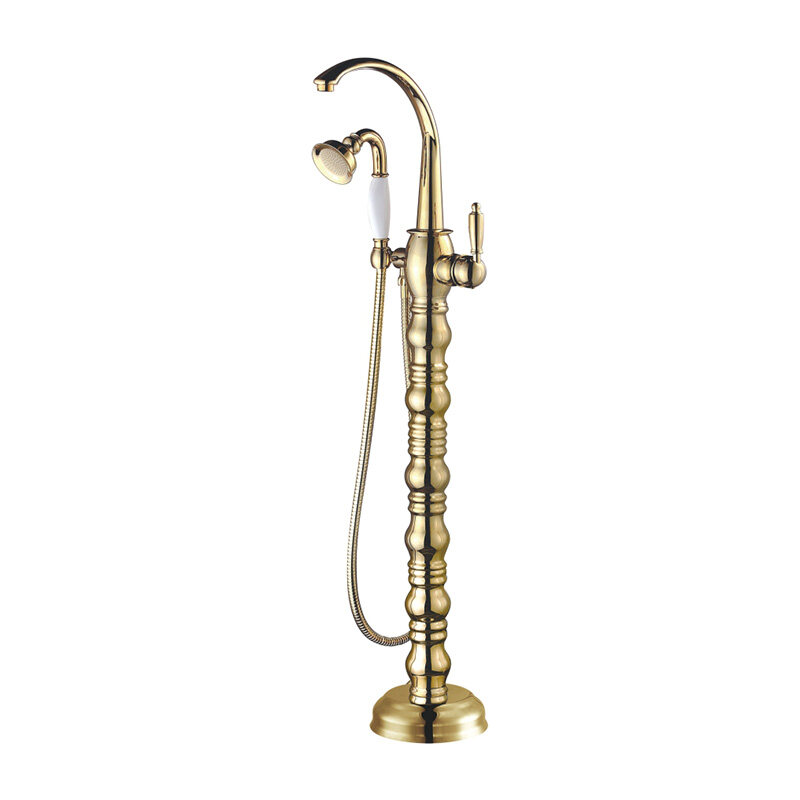 High quality brass bathtub standing floor mixer-97 8006BJ