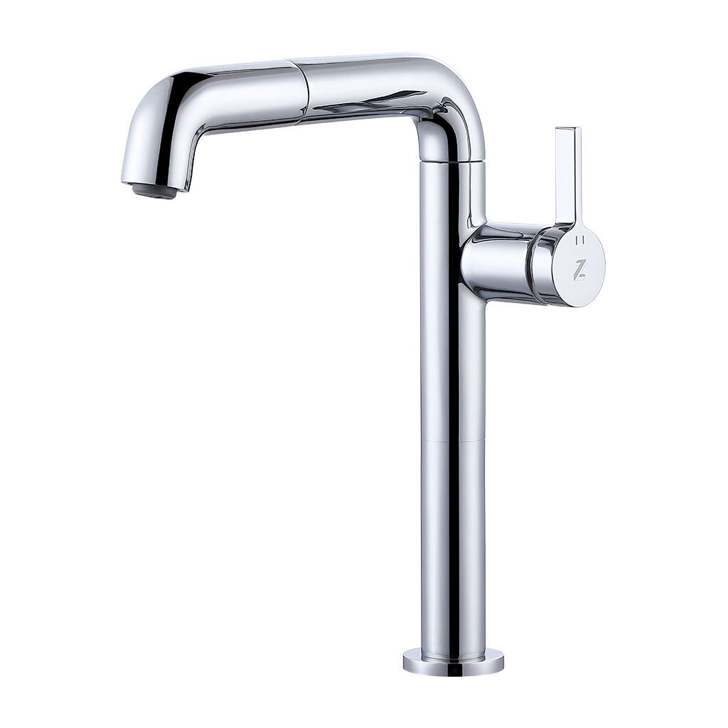New fashion design chrome brass material bathroom  basin faucet -902129CP