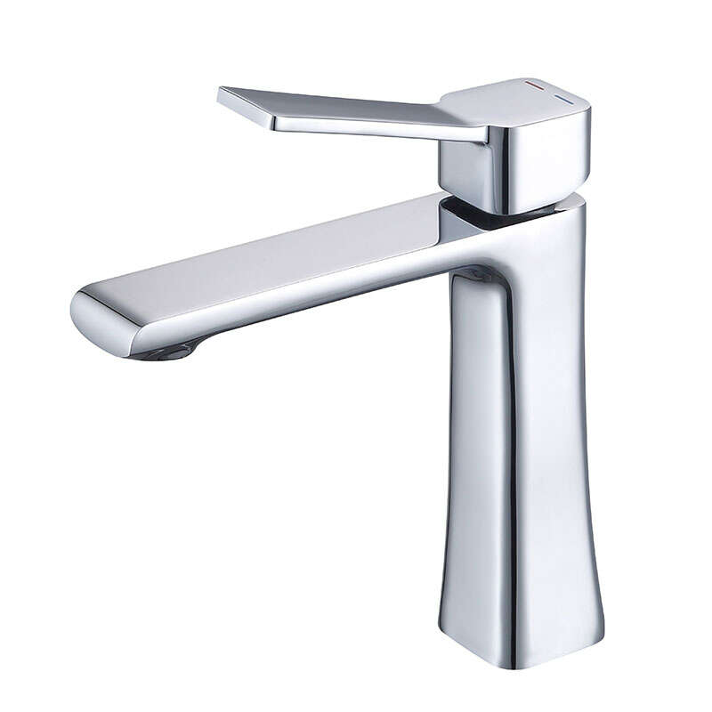 High beauty design chrome color bathroom use brass material bathroom  basin faucet -222137CP