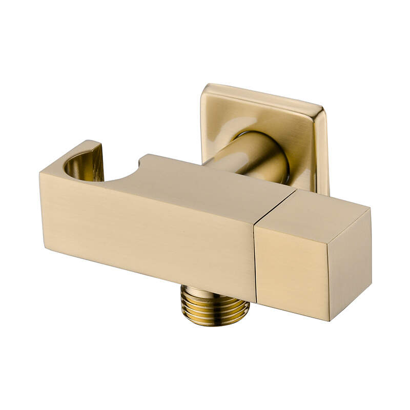 High beauty bathroom shattaf brass angle valve.-986062SJ