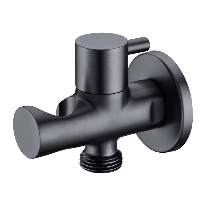 High beauty bathroom shattaf brass angle valve.-986064QH