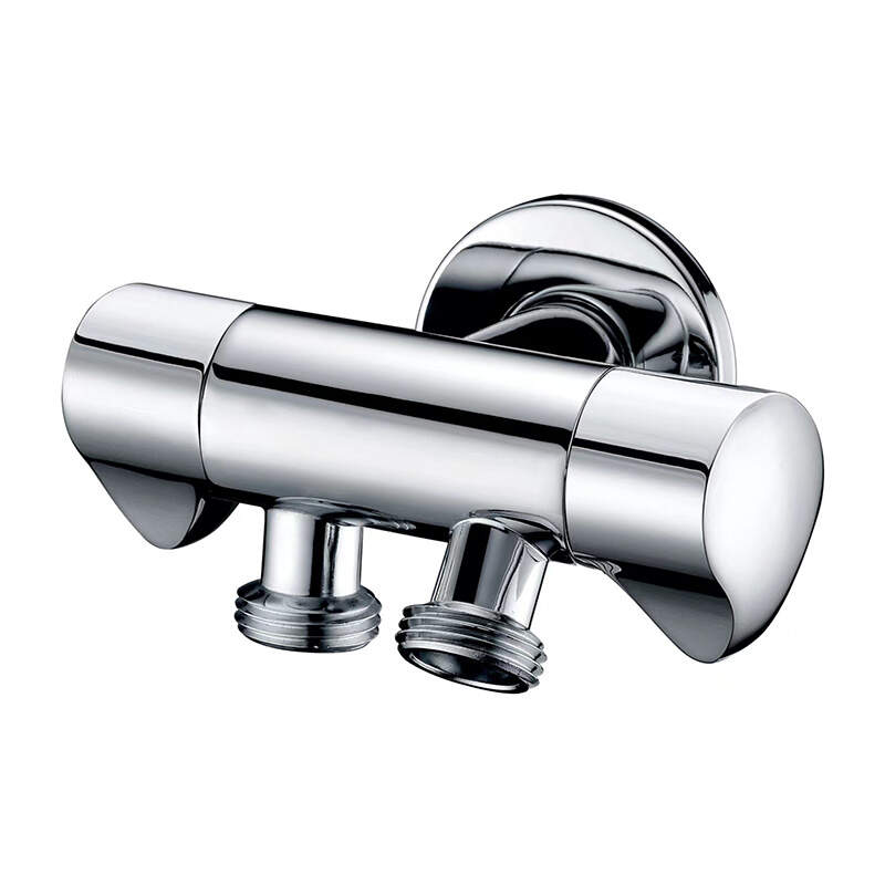 High beauty bathroom brass angle valve for shattaf.-986072CP