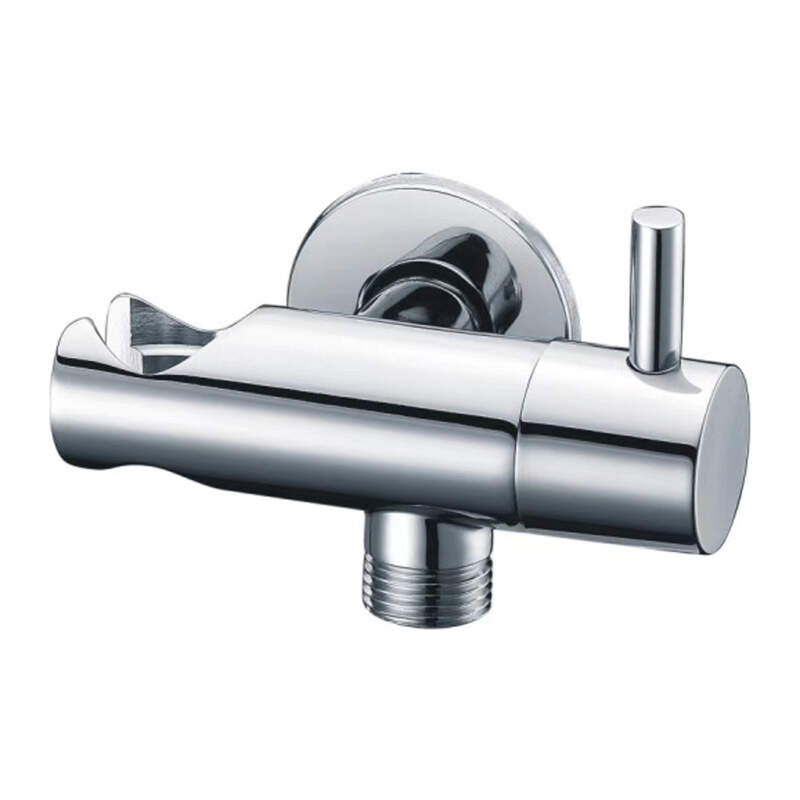 High beauty bathroom brass angle valve for shattaf.-986076CP