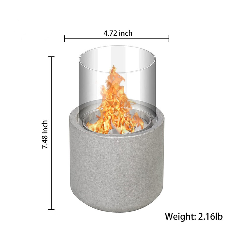 Portable Tabletop Bio Ethanol Burner Fireplace
