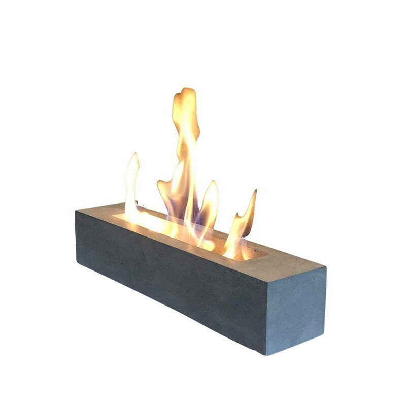Rectangle Tabletop Smokeless odorless Alcohol Fireplace YH0011