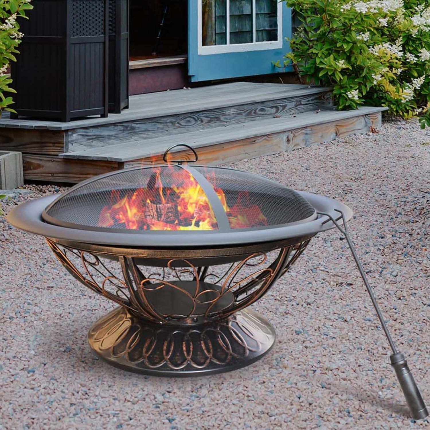 30" Portable Fire Pits for Outside -OEM Fire Pit Factory