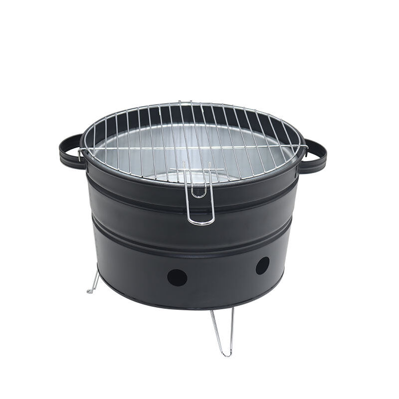 Camping Portable Bucket Grills 12 Inch - OEM BBQ Grills Exporter Factory