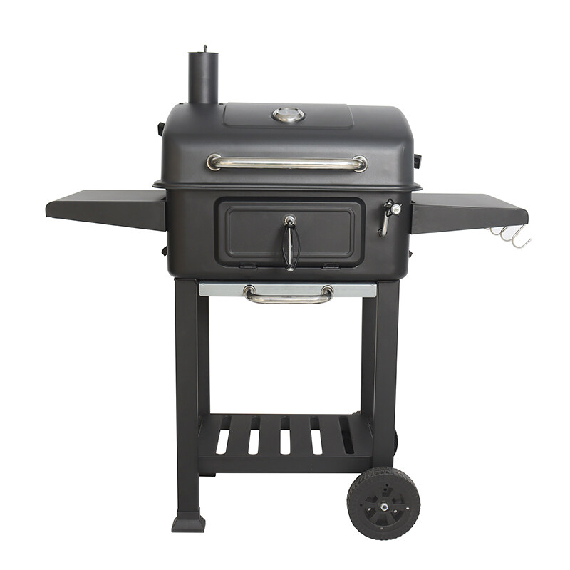 Garden charcoal barbecue grill with Chimney-OEM BBQ Grill Factory