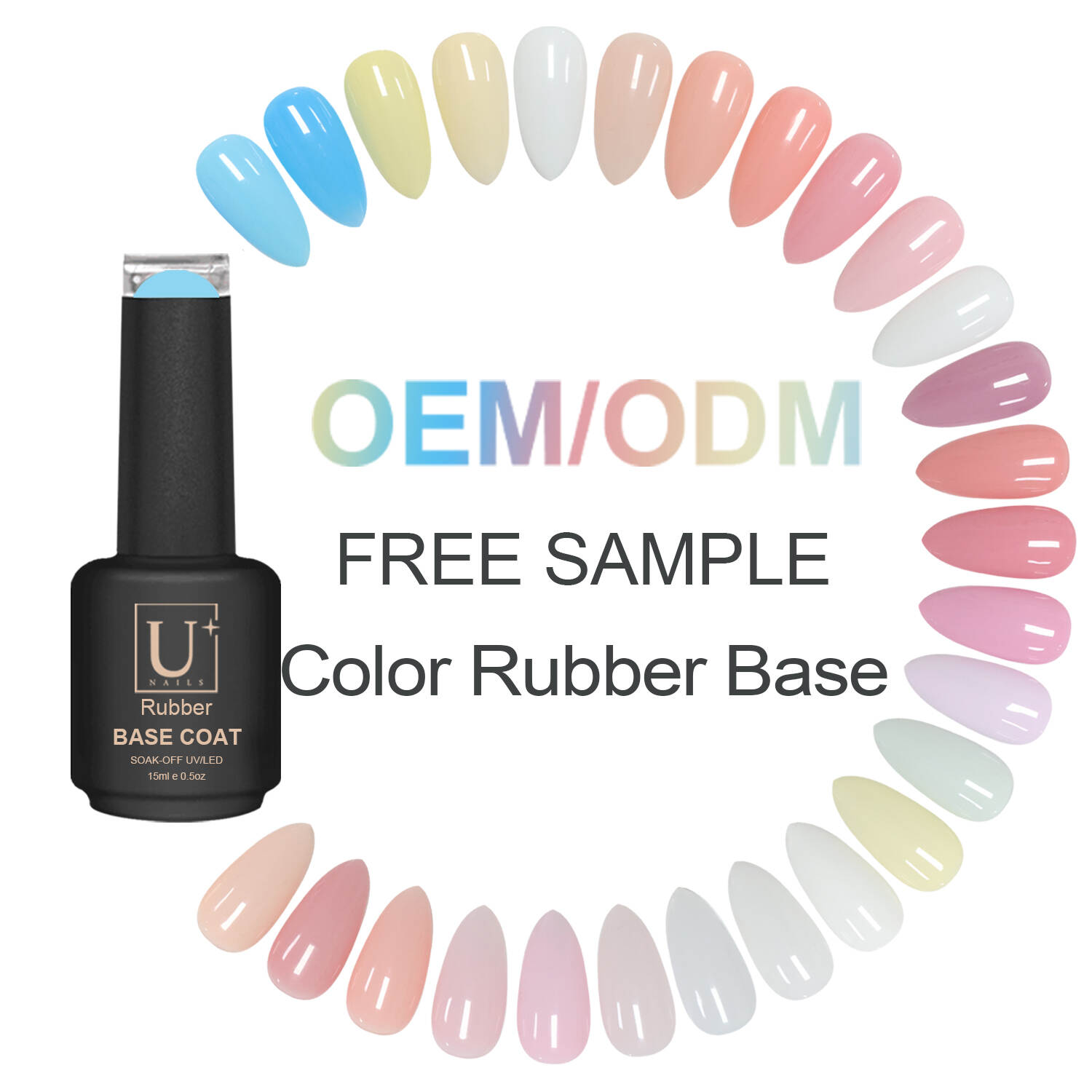 Color Rubber Base Coat