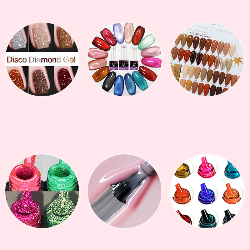 Soak Off Gel Polish,Disco Diamond Gel,12D Dopamine Cat Eye Gel