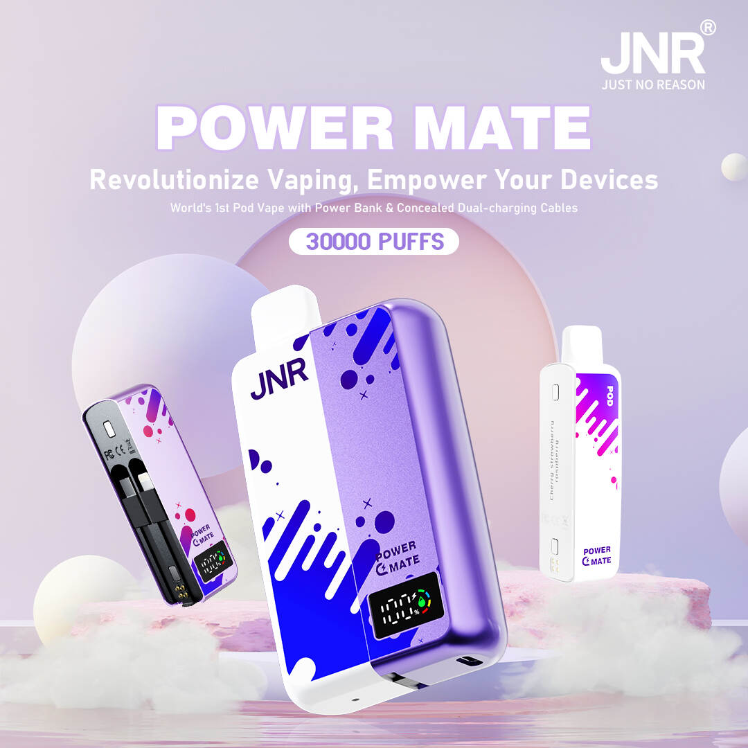 JNR, Smart Vape, Power Bank, JNR Vape, Pod Vape, Power Bank Vape