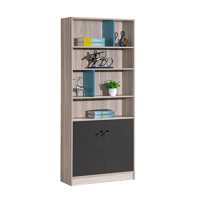 Simple bookshelf, solid wood file cabinets, hot sale office furniture, high quality office storage, office organization solutions