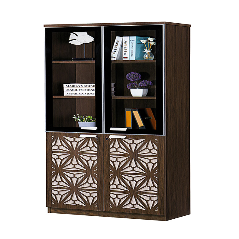 High quality file cabinet display cabinet with exquisite pattern