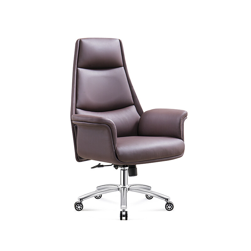 customized office furniture, brown ergonomic chair, modern office chair