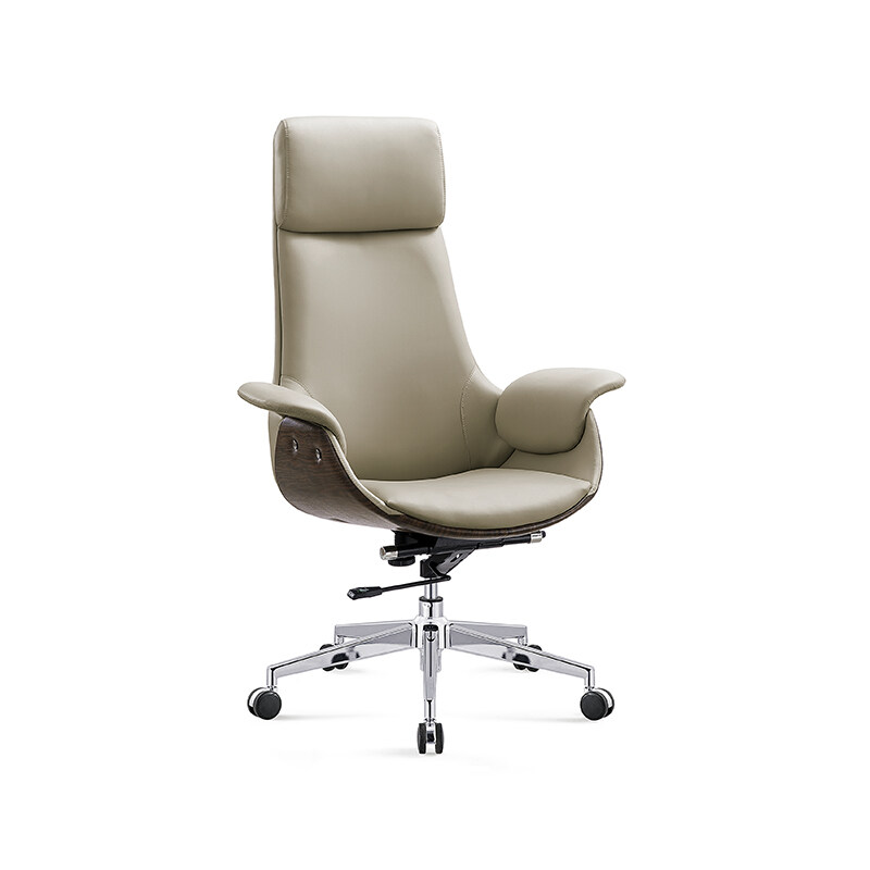 OEM ODM Factory Customized White Luxury comfortable adjustable swivel chairs supplier