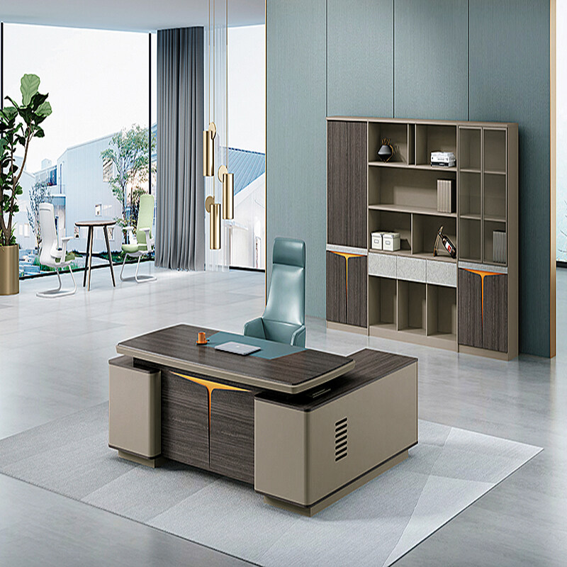 Luxury executive desk , Match color wood desk , Wholesale office furniture supplier