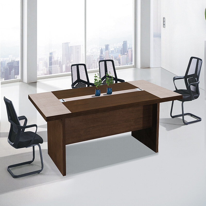 tan meeting desk, minimalist desk, wholesale office furniture, optimize meeting space