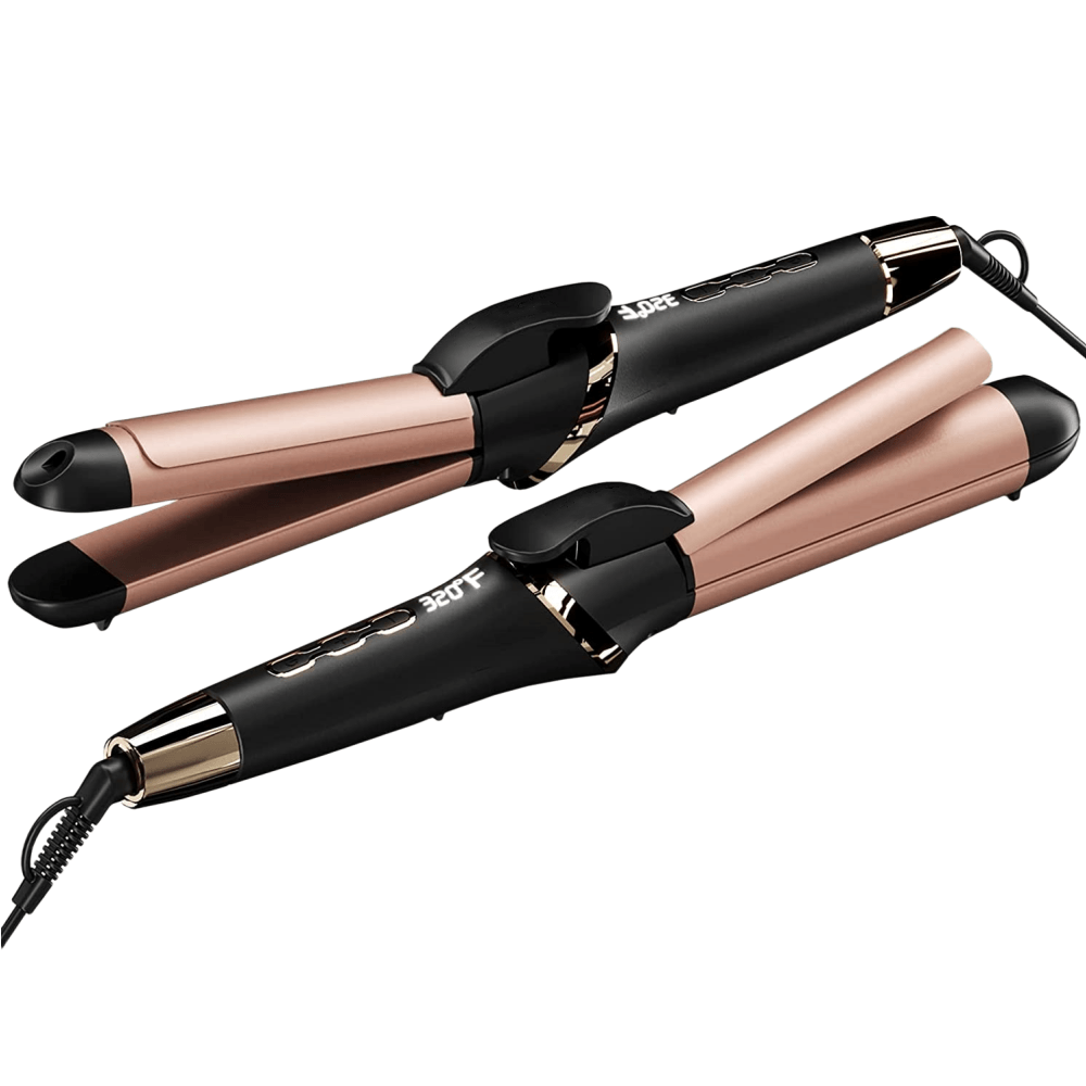 supplier Professional 2 in 1 Flat Iron Hair Straightener and Curler