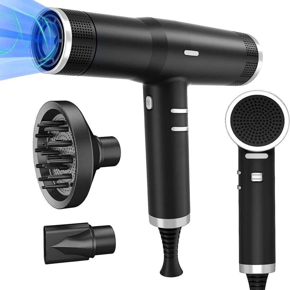 2000W Salon Powerful BLDC HairDryer 110000 RPM High Speed Multifunction ...