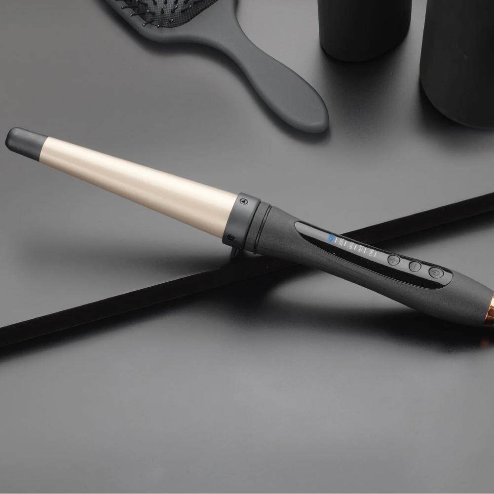 customized Hair Curler Single Tube Ceramic 22-45mm Electric Curly Hair Styling Tool Conical Curling Iron