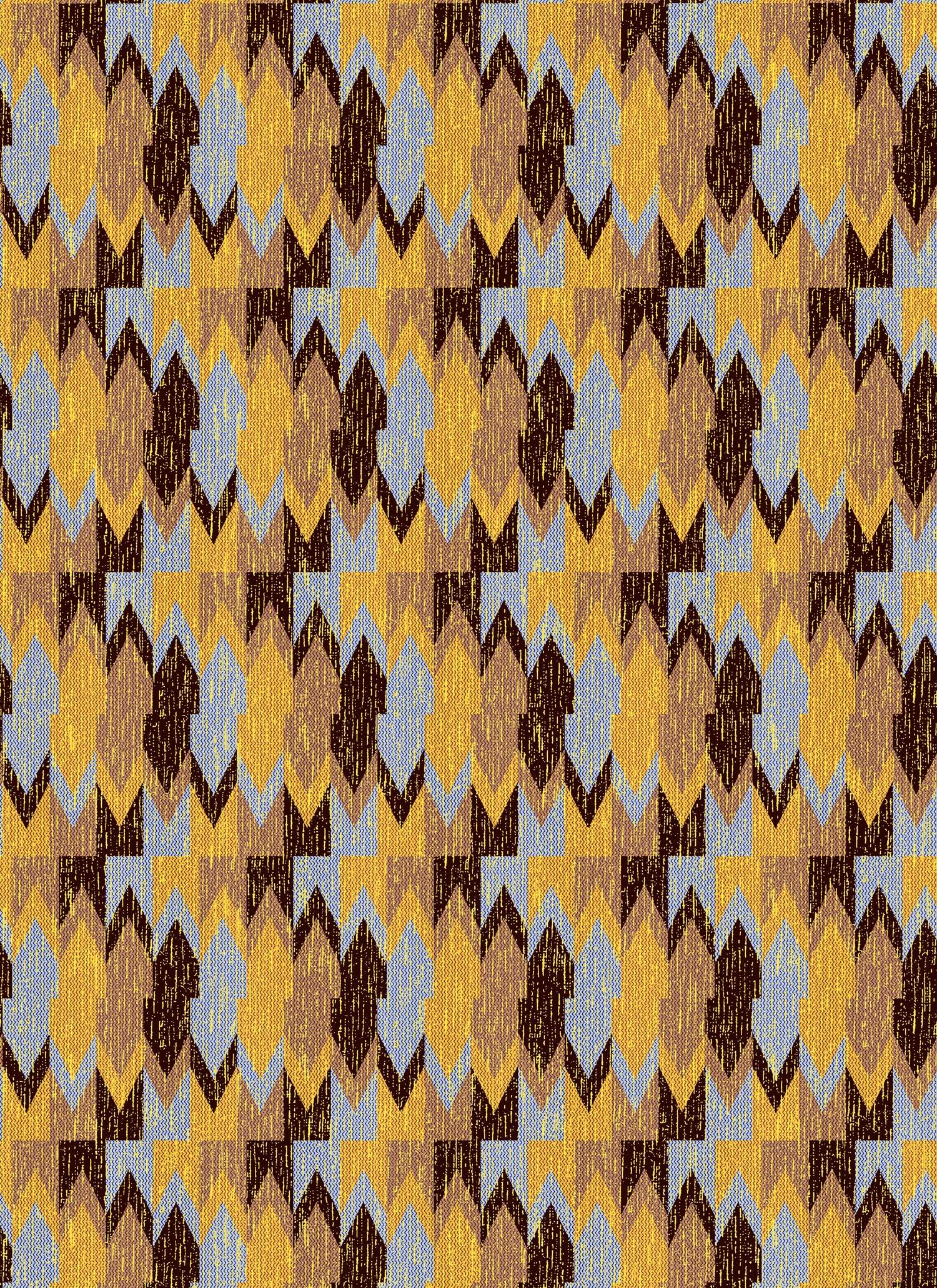 2+4 Yards New African Kente Gold Wax Fabric Real Wax Fabric 100% Cotton Ankara Wax Plaid Print Fabric Soft Pagne Sewing Material