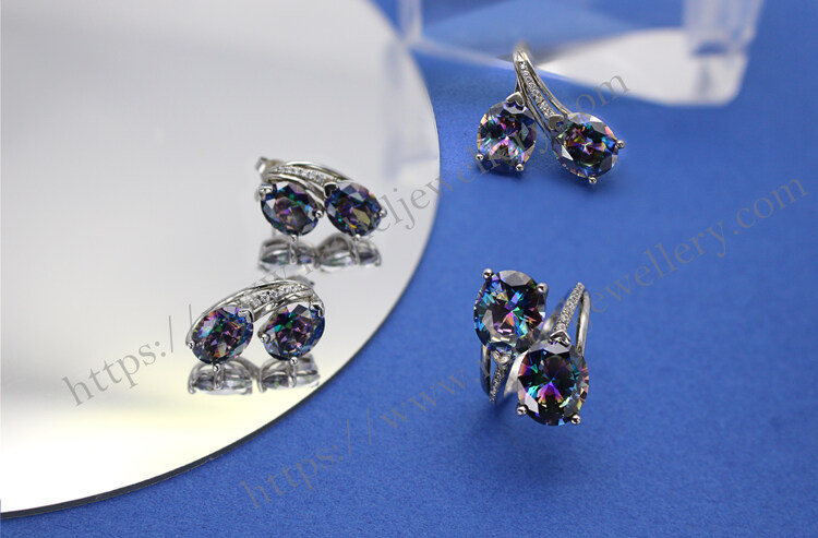 the set of the Imperial topaz sterling silver earrings.jpg