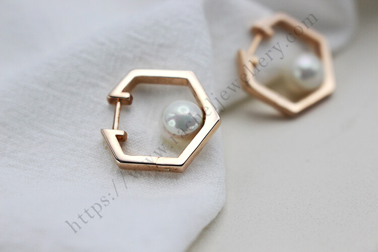 Polygonal sterling silver hexagon hoop earrings.jpg