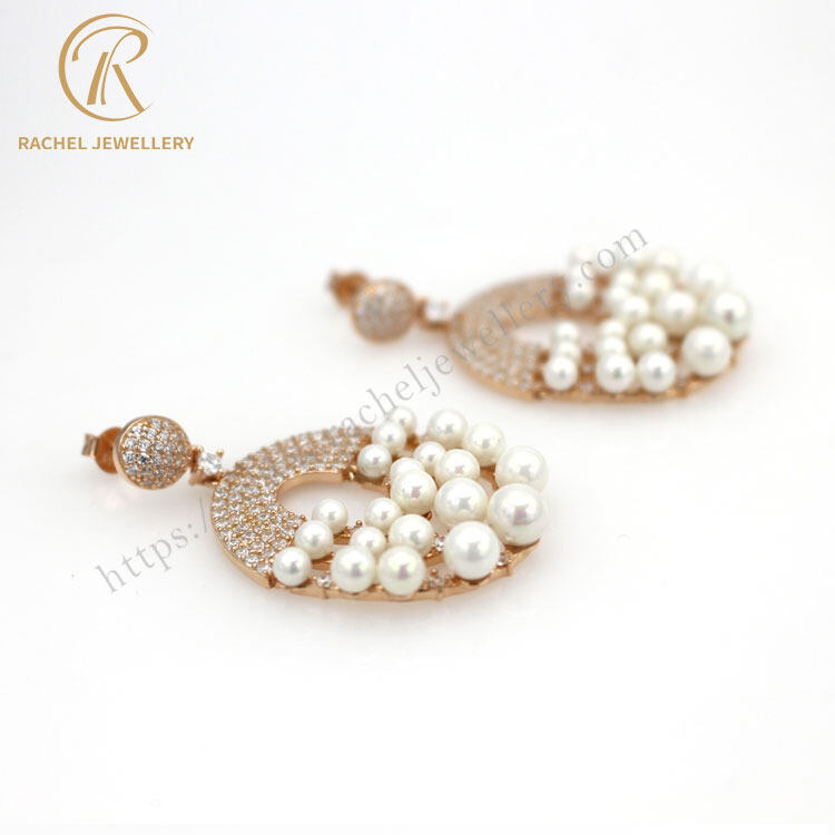shell and pearl earrings, pearl and shell earrings