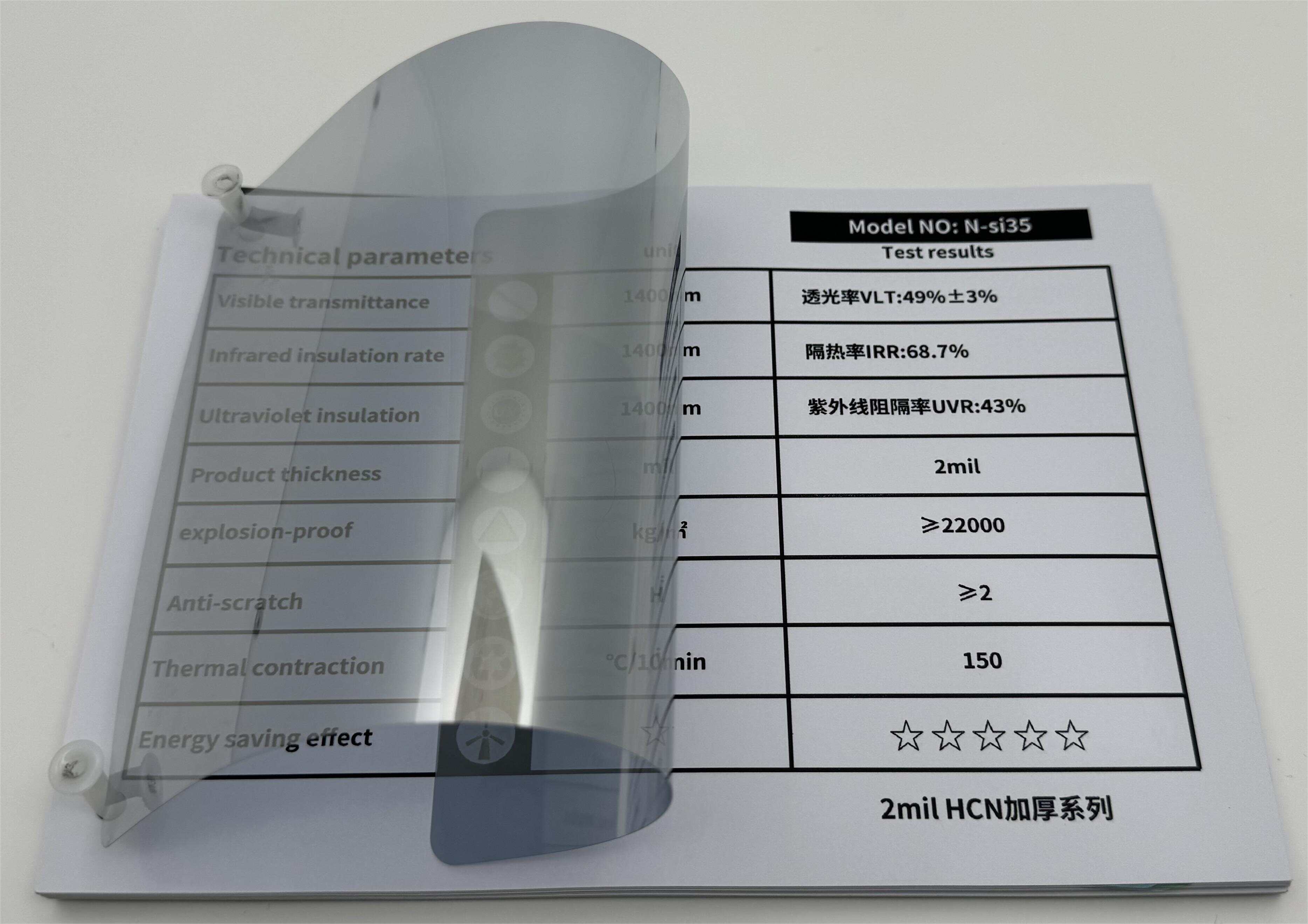 N-si35 Thick Film Grey Window Tint Film