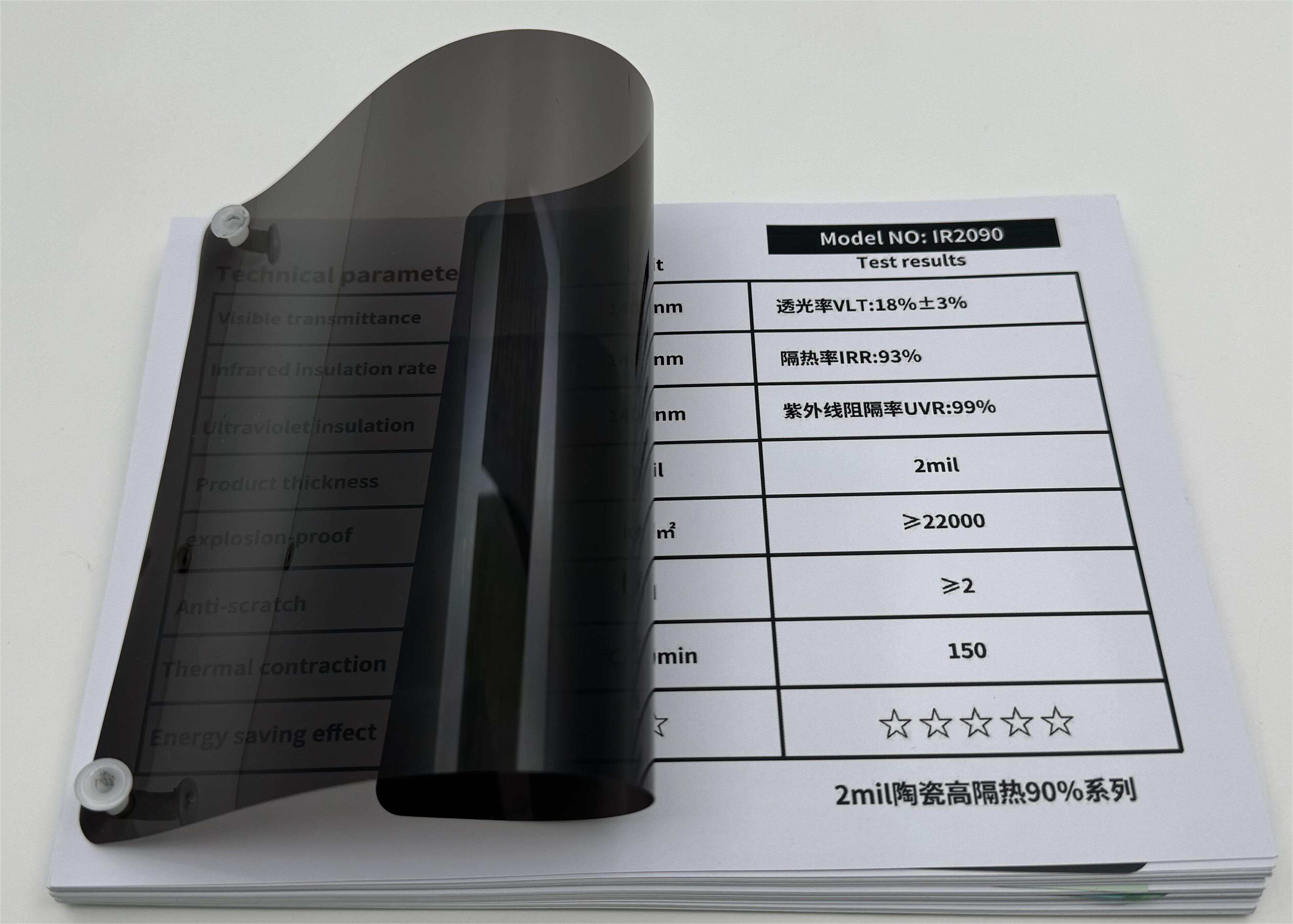 IR2090 Ceramic Solar Window Film