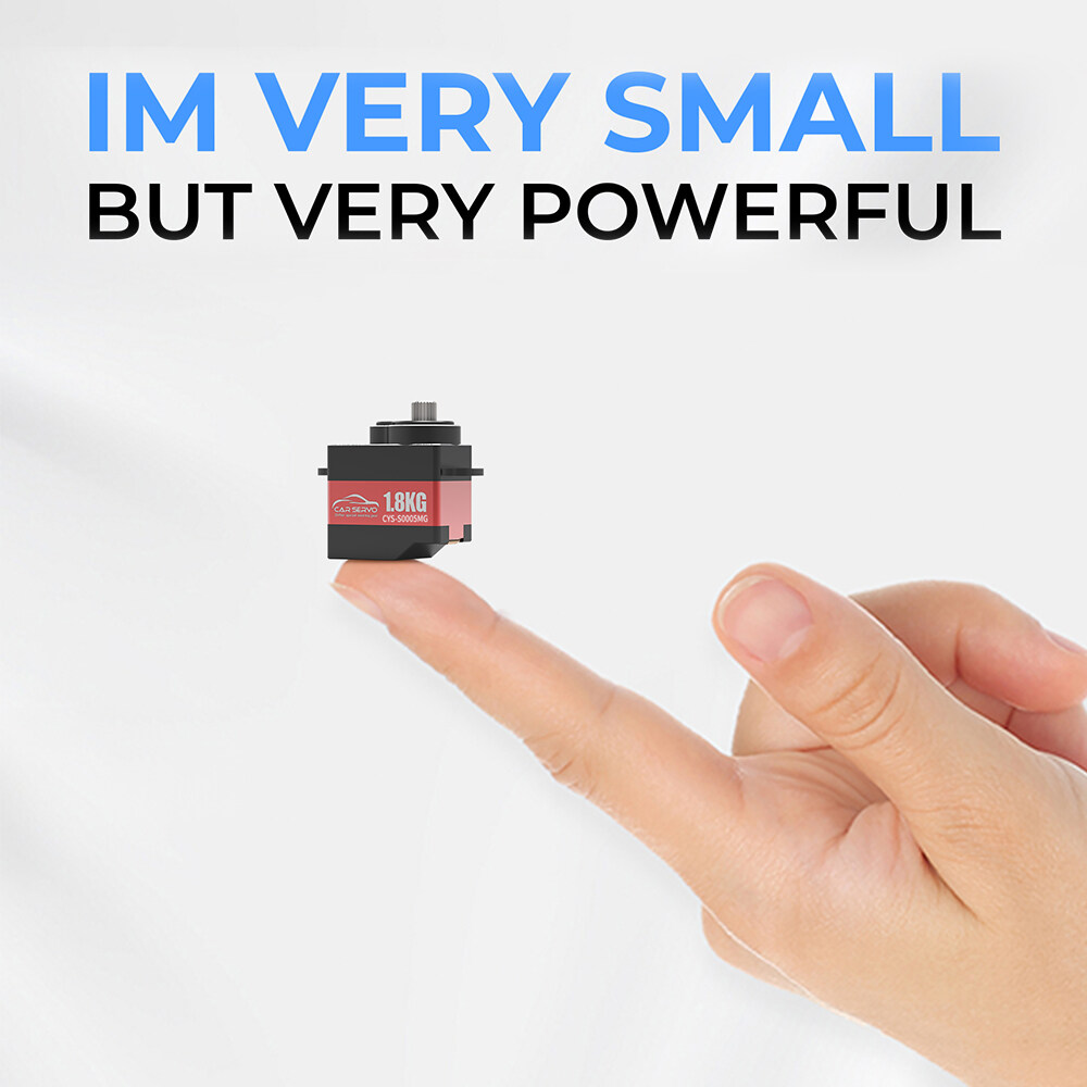 CYS-0005MG Full Metal Mini Servo: Tiny Size, Huge Power