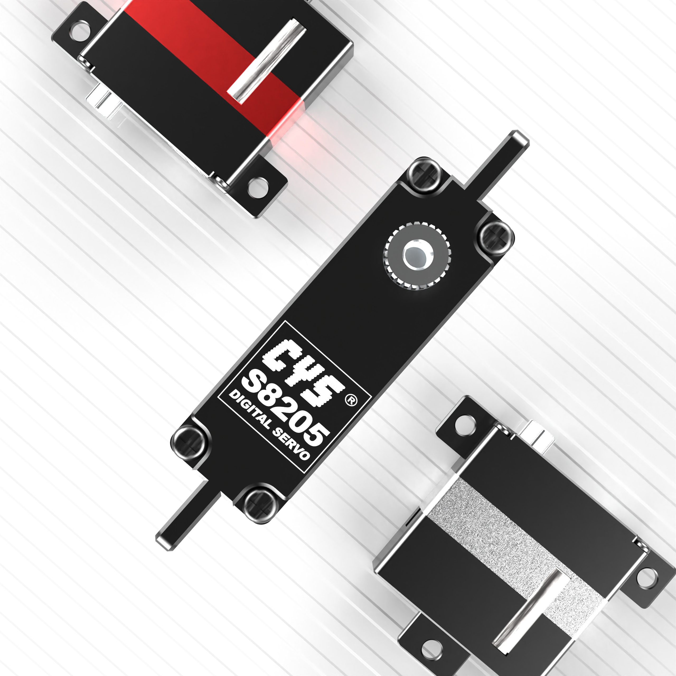 Servo motors with CAN protocol interface