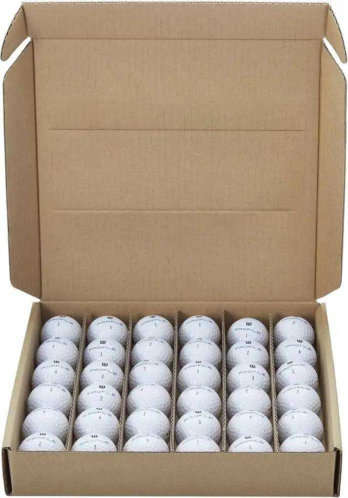 2025 New Model Durable and high quality Profile Distance Golf Ball 36 pack