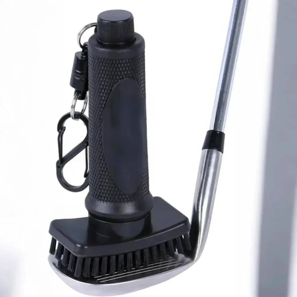 The Wet Club Scrub Golf Water Brush - 3 Year Warranty - Anti-Leak Design - Magnetic Brush with Nylon-Bristle Head