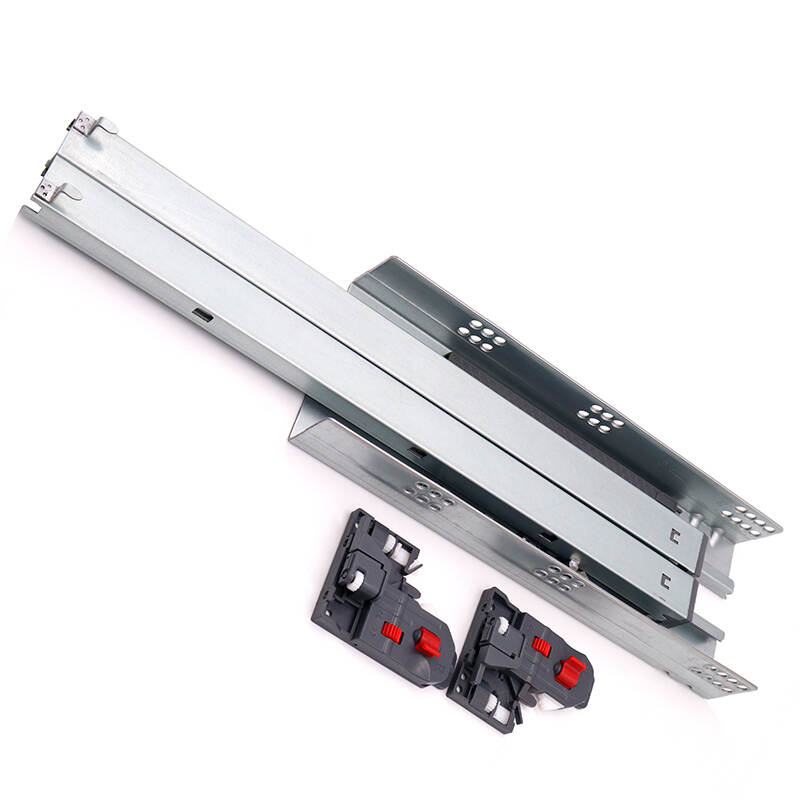 Full Extension UNDERMOUNT SLIDE SOFT CLOSING with clip