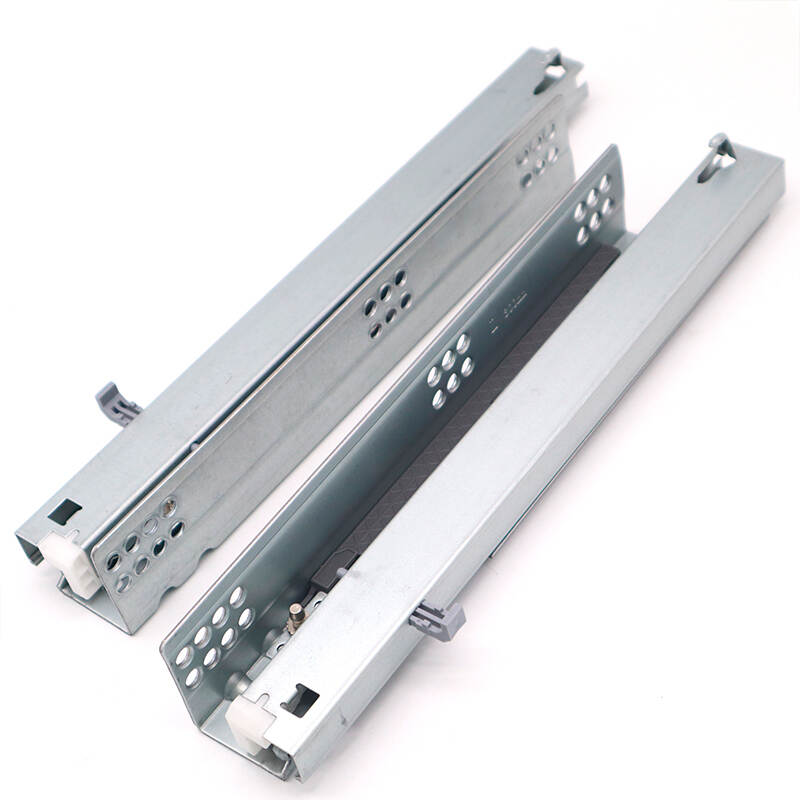 450m full extension under mounting drawer slide with pin