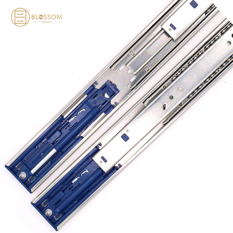 45mm soft close + Push Open 2 in 1 function ball bearing slide