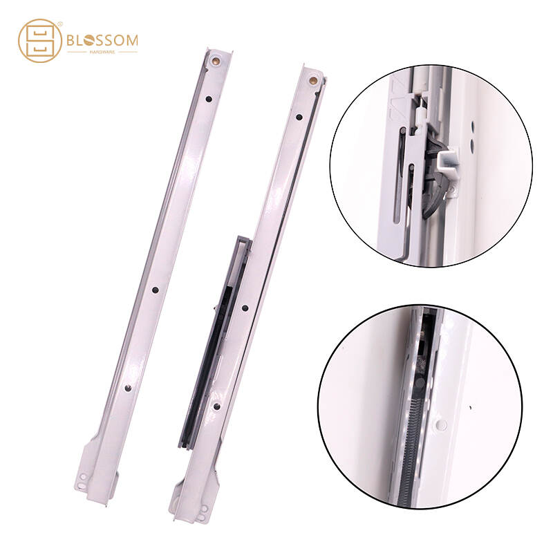 Blum type bottom mount soft close drawer slide