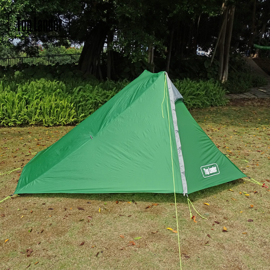 20D Silicone 2 Person Poleless Camping Tent