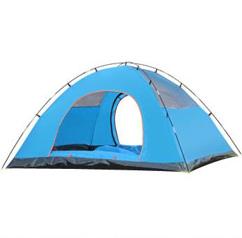Double-layer automatic outdoor hydraulic tent