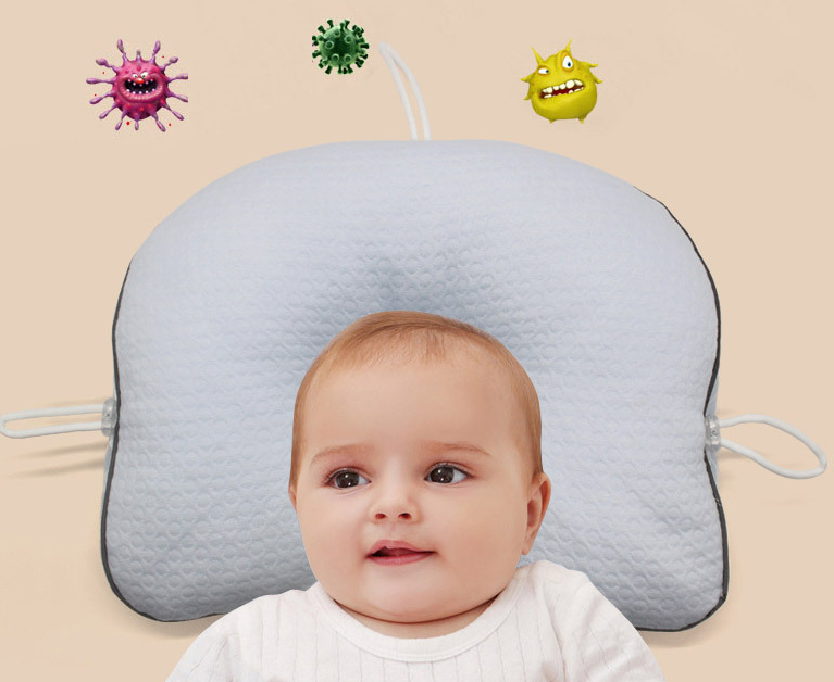cylindrical neck pillow, TPE Pillow For Infant Orthopedic Head Shape